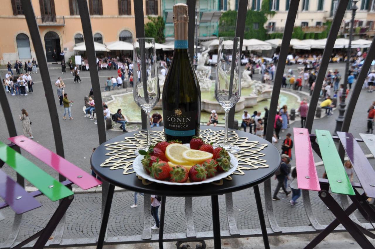Appartamento Navona Charming Balcony Roma Esterno foto